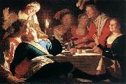 The Prodigal Son af HONTHORST, Gerrit van